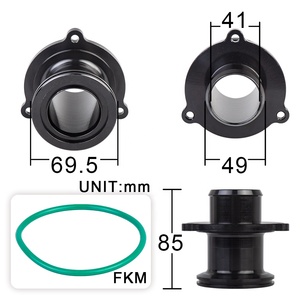TUBO DI ELIMINAZIONE SILENZIATORE TURB0 Compatibile con AUD1 A1 S1 8X <span class=keywords><strong>A3</strong></span> S3 <span class=keywords><strong>8V</strong></span> 1.8 2.0 TSI TSFI EA888 MDP-FMMD2 - Product Image 6