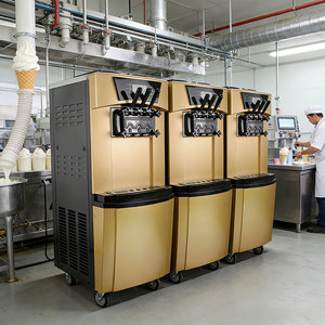 เครื่องทำไอศกรีมโคน เครื่องทรงพลัง ประสิทธิภาพสูง สำหรับทำเจลาโต้ ซอร์เบต์ โยเกิร์ตแช่แข็ง และใช้ในร้านกาแฟสำหรับทำของหวาน - Product Image 4