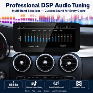 Système multimédia automobile Android 14 sans fil AUTO CarPlay avec écran 12,3 pouces pour Mercedes Benz Classe V W447 GLC X253 Classe <span class=keywords><strong>C</strong></span> W205 S205 NTG5.5 - Product Image 4