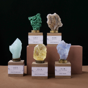 DIY al por mayor: Minerales, rocas, cuarzo natural, piedras preciosas, cristales en bruto con temática de amor para decoración de bodas y hogar, jarrones. - Product Image 2