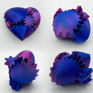 Gear Sphere, jouet anti-stress imprimé en 3D, boule ou cube rotatif, jouet à engrenages pour soulager le stress et l'anxiété, jouet de bureau pour adultes et enfants - Product Image 1