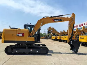 Excavadora Hidráulica de Catorce Toneladas y Cinco Cilindros, Modelo SY135C, de Alto Rendimiento y Confiabilidad, Precio de Fábrica - Product Image 6