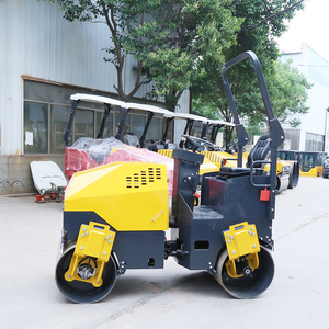Miễn phí vận chuyển 3 tấn 3000kg động cơ diesel Mini compactor đường lăn đi xe trên con lăn - Product Image 4