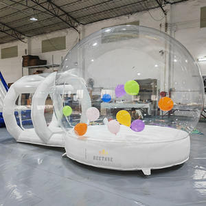 Fiesta al aire libre portátil burbuja cúpula tienda transparente burbuja rebote casa inflable burbuja tienda para alquilar - Product Image 4