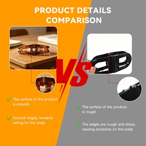 Pinza de Pelo Magnética Personalizada con Logotipo, Impermeable, Fuerte Sujeción, Antideslizante, Reutilizable, para Mujeres y Niñas, Uso Diario - Product Image 5