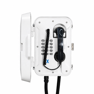 Téléphone extérieur composite SMC pour usine, tunnel, port, anti-corrosion, couleur personnalisée, téléphone industriel étanche - Product Image 1