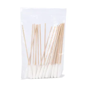 Factory wholesale other pet products paper stick cotton buds single big header buds pet cleaning grooming products cotton swab