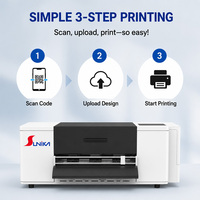 A3 DTF/DTG Printer XP600 Nieuwe Volledig Automatische Mobiele Printmachine voor T-shirts, Fabrieksprijs voor Kleine Bedrijven