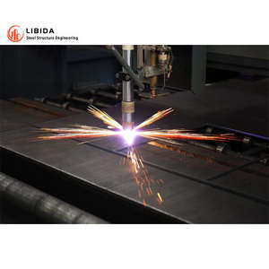 Structure en acier préfabriquée prête à l'emploi, charpente en acier préfabriquée, entrepôts en acier préfabriqués - Product Image 6