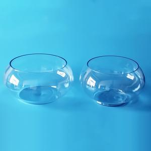 Transparent glass fish bowl tank <strong>aquarium</strong> big man blown wholesale clear round glass bowl vase 10"inch - Product Image 5