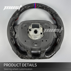 Volante Personalizado de Fibra de Carbono Forjado Negro para Land Rover Range Rover <span class=keywords><strong>Evoque</strong></span> 1.ª Generación SE <span class=keywords><strong>HSE</strong></span> Dynamic Pure 2012-2019 - Product Image 6