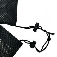 Sac de golf à cordon de serrage grande capacité, multi-tailles, en nylon, pour balles de golf – Vente chaude