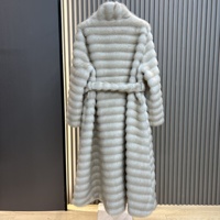 Manteau en fourrure imitation cuir pour femmes en hiver, nouveau style, vintage et luxe de milieu de gamme, long et mi-long, épais et chaud, tendance