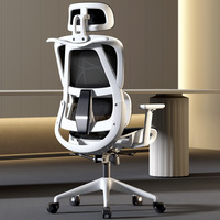 Nouvelle chaise de bureau pour ordinateur, dossier en maille ergonomique, siège confortable, accoudoirs réglables, base à 5 étoiles, apprentissage, longue durée assise