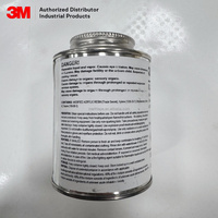 Scellant adhésif pour bord de film 3M 3950 authentique, haute viscosité, scellant industriel 3M, 0,236 L, scellant transparent, étanche à l'eau, adhérence