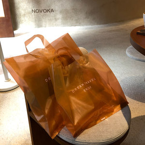 YC tùy chỉnh may <span class=keywords><strong>LDPE</strong></span> mua sắm túi phân hủy sinh học mềm vòng lặp xử lý túi nhựa gói miếng vải hình tam giác loại túi nhựa - Product Image 4