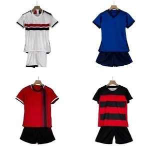 足球球衣定制儿童标志和数字升华足球套装