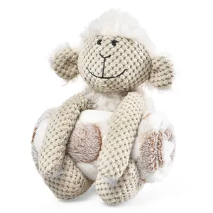 Süper yumuşak peluş oyuncak köpek ile Petstar sevimli Pet hediye paketi evcil hayvan battaniyesi - Product Image 3