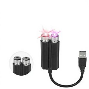 Lumenx โคมไฟ LX-FOL-C 5V USB Full SKT Star สำหรับรถยนต์ LED ไฟกลางคืนหัวคู่ไฟหลังคาไฟดาว - Product Image 2