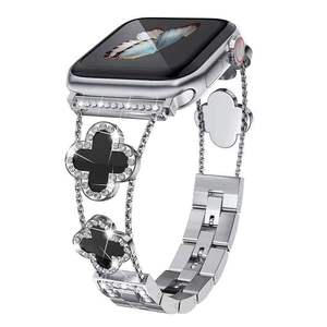 สายนาฬิกาโลหะประดับเพชรแบบขายส่ง สำหรับ Apple Watch S10 11 46mm Ultra 49mm SE 44mm 42mm 38mm - Product Image 2
