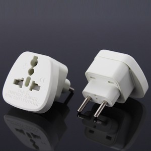 Bộ Chuyển Đổi Phích Cắm Du Lịch Quốc Tế Sang Châu Âu EU Đức Màn Trập An Toàn Bộ Chuyển Đổi Phổ Biến Sang Châu Âu - Product Image 6