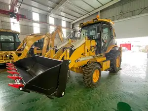 Penjualan langsung pabrik traktor pemuat 4x4 ekskavator backhoe