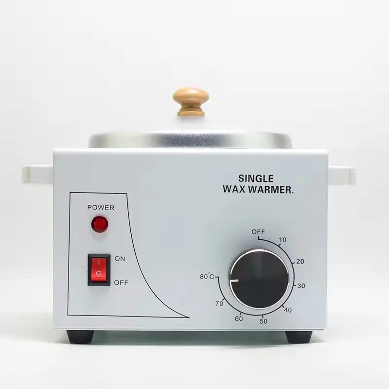 Professionele Elektrische Waxverwarmer Machine Enkele Pot Wax Warmer Gezichtshuid Spa-Apparatuur Met Instelbare Temperatuurset