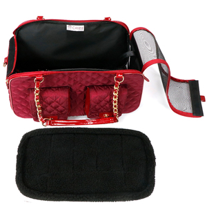 Premium Pet <b>Carrier</b> Handbag Quilted Design Dog <b>Cat</b> Travel Bag Portable Breathable Pet <b>Carrier</b> for Small Pets - Product Image 2