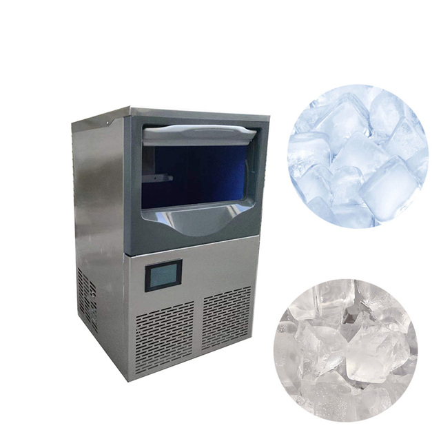 Stainless Steel Ice Maker Machine 500kg Commercial Cube Ice Machine Portable Ice Maker