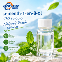 P-Menth-1-en-8-ol CAS 98-55-5 |   Alpha-Terpineol Ingrédient de Haute Pureté pour Arômes et Parfums, Utilisation Cosmétique, Détergente et Industrielle