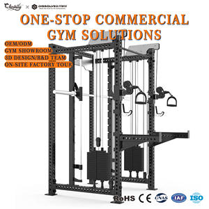 Máquinas <span class=keywords><strong>de</strong></span> Gimnasio Profesionales <span class=keywords><strong>de</strong></span> Alta Resistencia, Rack <span class=keywords><strong>de</strong></span> Entrenamiento Multifuncional Smith, Equipo <span class=keywords><strong>de</strong></span> Gimnasio Unisex <span class=keywords><strong>de</strong></span> Hierro y Metal, Juego Completo - Product Image 1