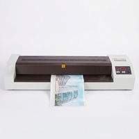 Laminateur électrique robuste COLORDOWELL WD-550 format A3, compatible avec le papier photo A4, A5, A6 pour usage bureautique