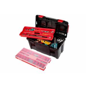 Boîte à outils Parat Profi-Line 30L avec plateau pour petites pièces, rangement portable pour outils et équipements - Product Image 3