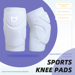 Anti collisione calcio spessa spugna supporto elastico corsa palestra Fitness danza pattinaggio di danza <span class=keywords><strong>per</strong></span> adulti giovani <span class=keywords><strong>ginocchiere</strong></span> di sicurezza - Product Image 6