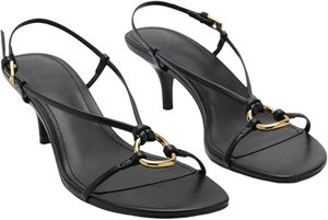<span class=keywords><strong>Sandali</strong></span> con <span class=keywords><strong>Tacco</strong></span> <span class=keywords><strong>Basso</strong></span> per <span class=keywords><strong>Donna</strong></span>, Modello Kitten Heel Nero, Produzione di Calzature Femminili - Product Image 2
