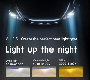 Nuevas Piezas de Automóvil, Faros LED Láser V15S de Alta Potencia, 90W, 12-24V, H4, 6000K, 4000 Lm, Súper Brillantes, Ajuste Universal - Product Image 6