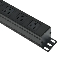 Armoire personnalisée d'usine pdu 200A Smart Meter C19 PDU Socket Rack Unité de distribution d'énergie Serveur PDU