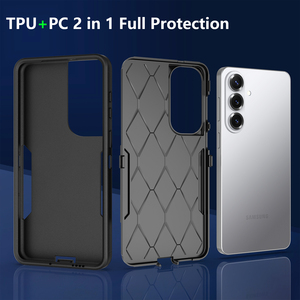 Funda Protectora Resistente de Doble Capa con Agarre Antideslizante, a Prueba de Caídas, de PC Rígido y TPU Suave para Samsung Galaxy S26 Ultra/S26/S26+ - Product Image 5