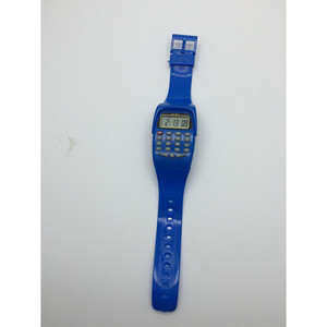 Electronic Watch With Calculator Function Unisex Kids Toy Watch ABS Material Blue Color - Product Image 1