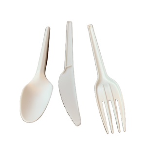 Plastica usa e getta per posate forchetta/coltello/cucchiaio/posate per cena occidentale - Product Image 6