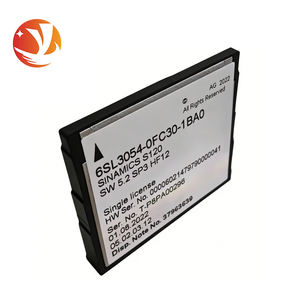 054-0FC30-1BA0 6SL3ซีเมนส์ของแท้ของใหม่แฟลชการ์ดขนาดกะทัดรัด6SL3054-0FC30-1BA0โปรแกรมได้ PLC คอนโทรลเลอร์16 I/O 110V i/o - Product Image 1
