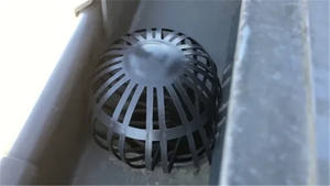 Goutteurs de ballons de toit en plastique, filtre, anti-pollution, contre les fuites et les débris, 30 cm - Product Image 6