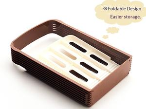 Wholesale Toast Bread Slicer Stand Plastic Foldable Loaf Cutter Rack Cutting Slicing Tool <b>Bakeware</b> - Product Image 2