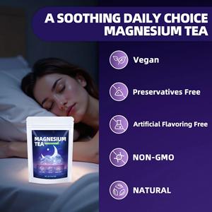 Tè Freddo al Magnesio con Datteri Rossi e Poria, 5g, 15 Bustine - <span class=keywords><strong>Tisana</strong></span> <span class=keywords><strong>Naturale</strong></span> <span class=keywords><strong>per</strong></span> il Supporto del Sonno - Product Image 2