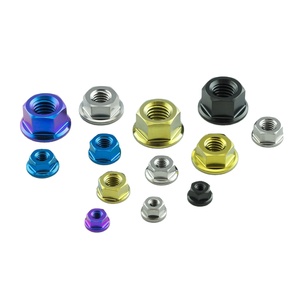 Perno de Hombro Hexagonal de Acero M22 GR5 DIN6923, Rosca Métrica, Zincado, Tuerca de Cubo para Automoción e Industria Pesada - Product Image 1