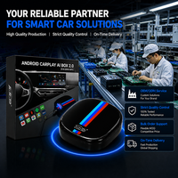 Kabelloser Carplay-Adapter für BMW 8GB 128GB Werksangepasste OEM ODM AI-Box Android Auto Adapter-Lösung Lieferantenmarke