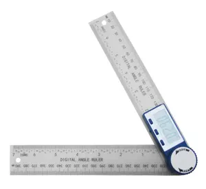 300mm 12inch length stainless steel digital angle finder ruler protractor meter