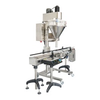 Machine de remplissage de poudre à commande PLC en acier inoxydable à bas prix pour applications chimiques et de boissons, haute précision, pour fûts