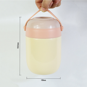 16OZ Double Paroi Isolé Chaud Vide Fiole Alimentaire Conteneur En Acier Inoxydable <span class=keywords><strong>Thermos</strong></span> Pot De Nourriture <span class=keywords><strong>Thermos</strong></span> pour Aliments Chauds Boîte À <span class=keywords><strong>Lunch</strong></span> - Product Image 6