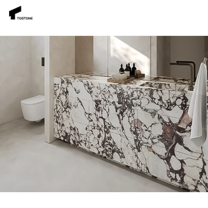 ألواح رخام كالاكاتا فيولا طبيعية مصقولة متقدمة قابلة للتخصيص من توستون للفلل الحديثة وطاولات الطعام وحمامات الزينة - Product Image 2